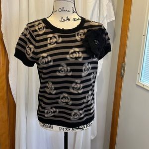 Manoush capped sleeve wool